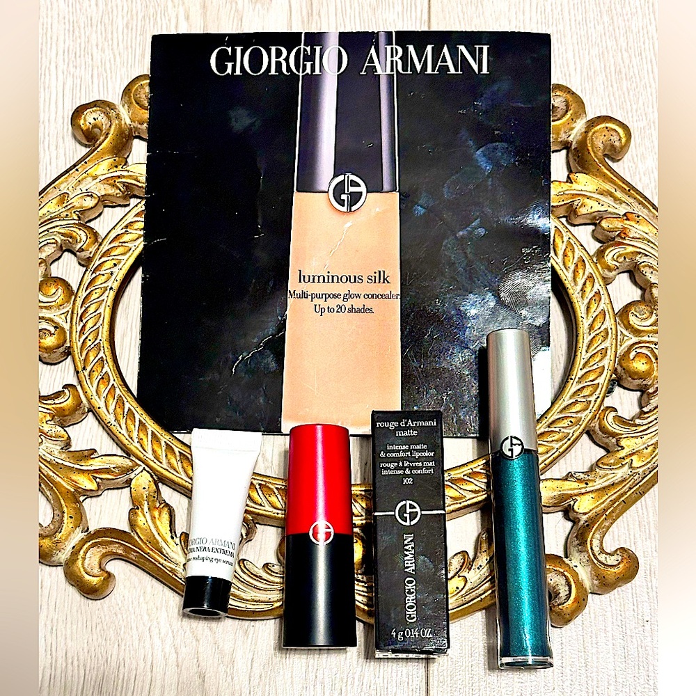 🆕 Giorgio Armani 4pc Makeup BUNDLE